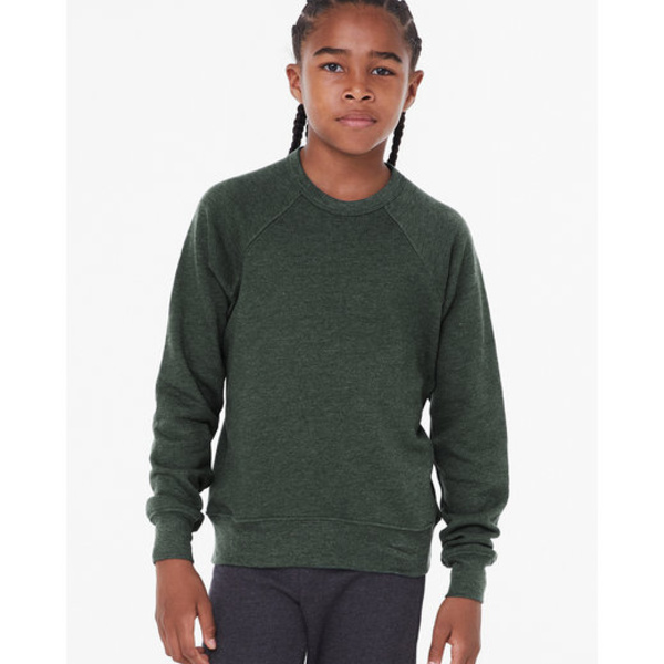 Youth Sponge Fleece Raglan Sweatshirt Thumbnail