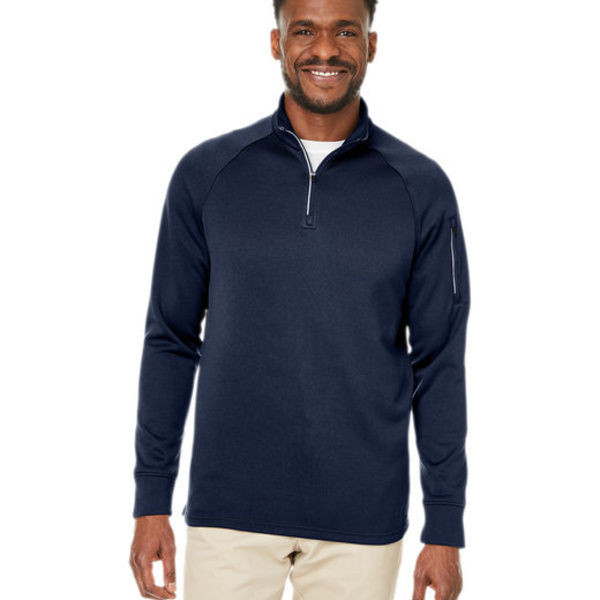 Unisex Fusion ChromaSoft™ Fleece Quarter-Zip Thumbnail