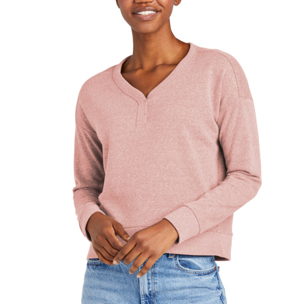 Women's Perfect Tri ® Fleece V Neck Sweatshirt Thumbnail