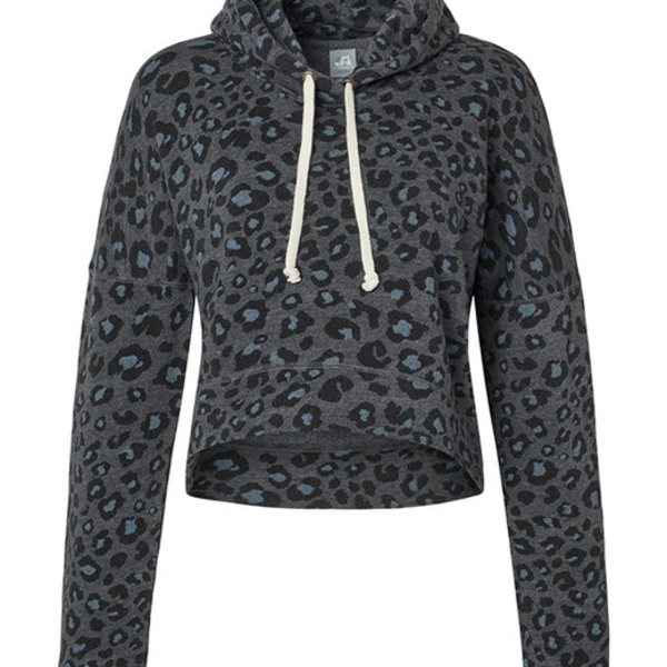 Ladies' Triblend Cropped Hooded Sweatshirt Thumbnail