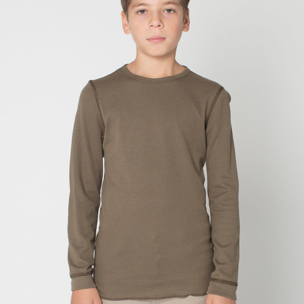 T207 Youth Baby Thermal L/S T-Shirt Thumbnail