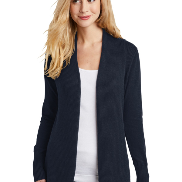 Women's Open Front Cardigan Sweater Thumbnail