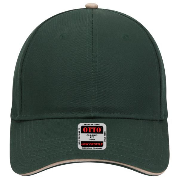OTTO CAP 6 Panel Low Profile Baseball Cap Thumbnail