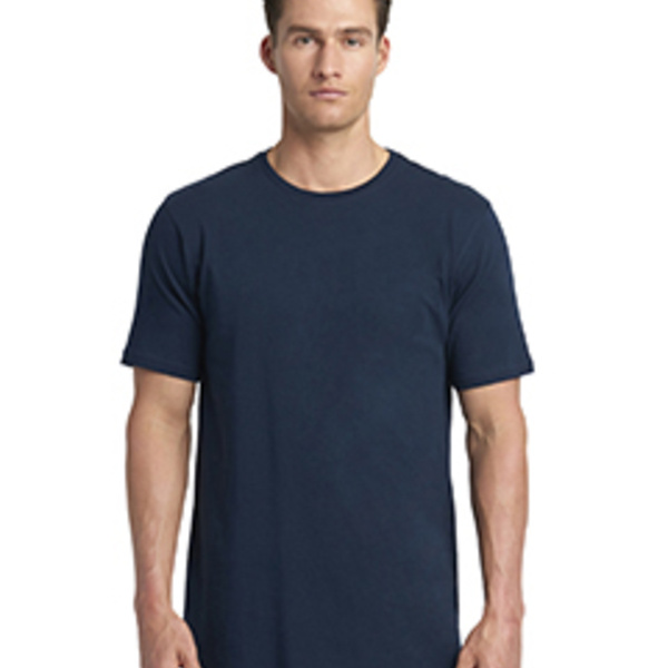 Men's Cotton Long Body Crew Thumbnail