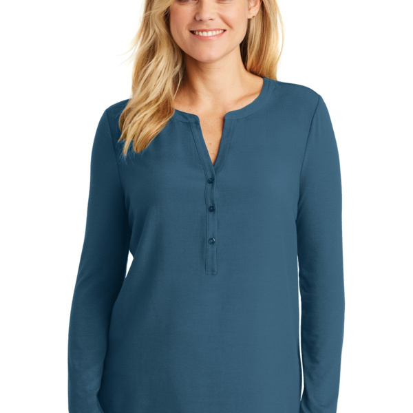 Women's Concept Henley Tunic Thumbnail