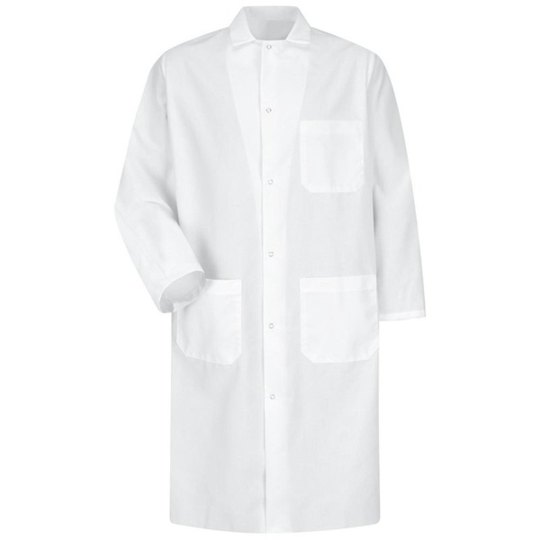Unisex Butcher Coat with Interior Chest Pocket Thumbnail