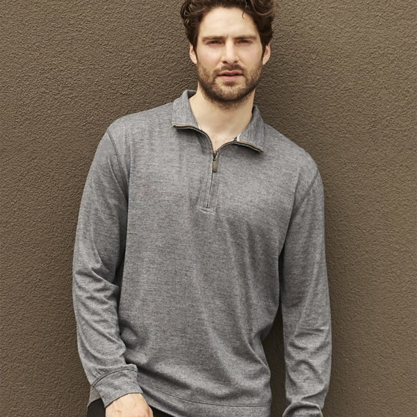 Vintage Microstripe Quarter-Zip Pullover Thumbnail